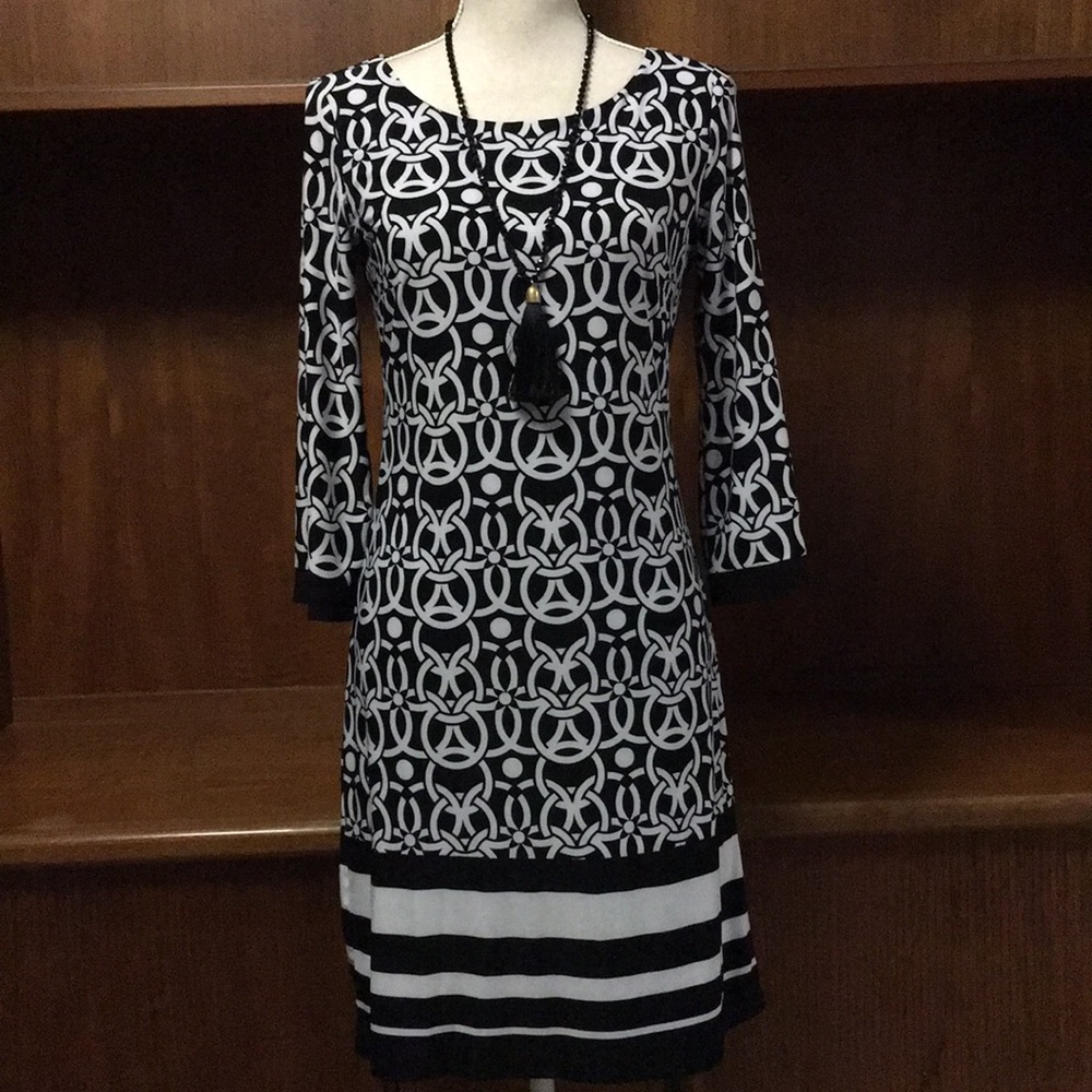 Beautiful INC fully lined jersey dress